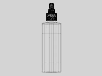 Spray bottle Low-poly 3D model