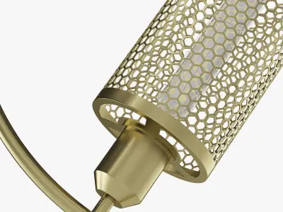 Chiswick Hoop Minimalist Pendant Light 3D model
