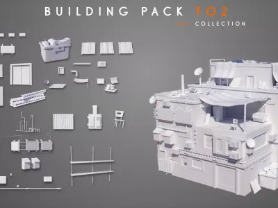 Art Building 3D model