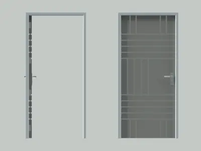 Door sets 18 3D model