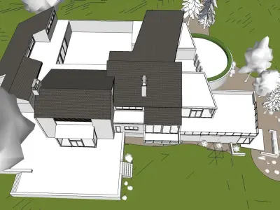 Sketchup 1003 - House  3D model