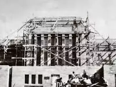 Laie Hawaii Temple at original dedication 1919 3D print model