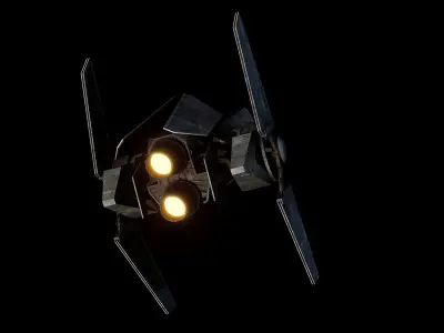 V-wing starfighter  - Star Wars 3D model
