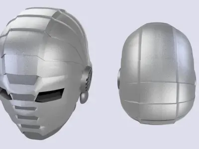 Major West Helmet Lost in Space 1998 3D print model