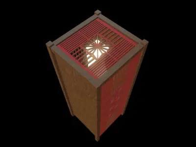  Architectural Lighting Box 016 3D model
