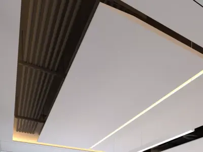 Office Room Interior 3D model