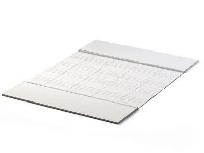 Street 10m x 14m Low-poly 3D model