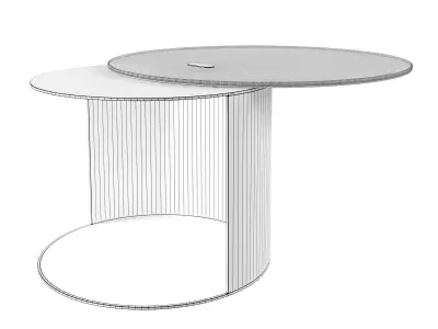 Premiere 5 Side Table 3D model
