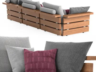 Flexform Ontario Sofa 3D model