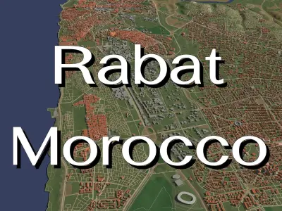 Morocco - city and urban 3D Model Pack