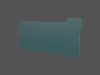 UHD High tech Graphical Interface v5 005 Low-poly 3D model