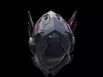 Evil Mask Helm 3D model