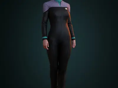 DS9 Ezri Drax For G8F 3D model