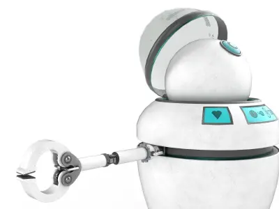 Rob 3000 Low-poly 3D model