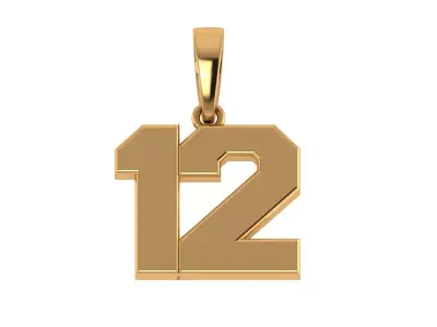 custom Pendant 3D print model