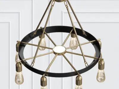 Duleek Chandelier 3D model