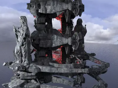 Dark Lord Ocean Towers  3D model