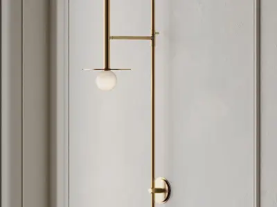 LUMINAIRE MURAL PIVOTANT NODES KC1031MBK Wall Sconce 3D model