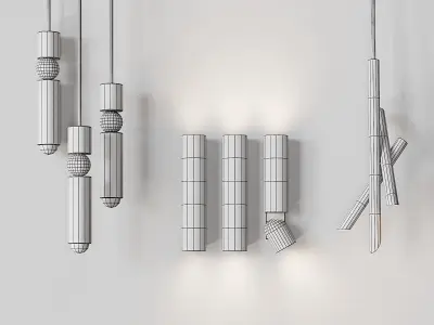 Kitoko lamps 3D model