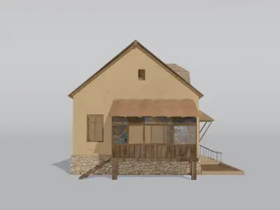 old house 3D model