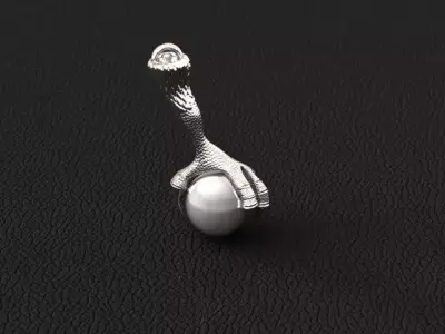 Eagle claw 3D print model