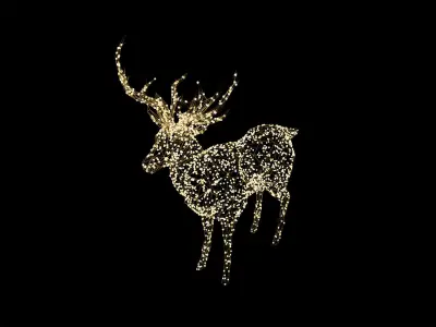 Christmas Deer 3D model