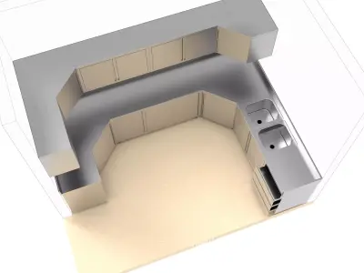 KITCHEN 51 3D model