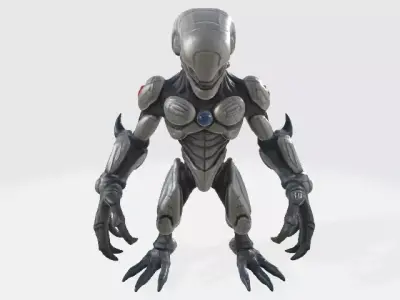 Killer alien 3D model