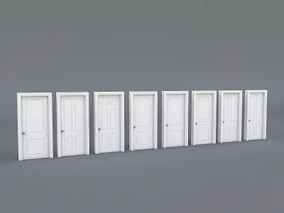 Interior Door Collection 3D model