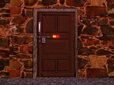 Door 001 Free 3D model