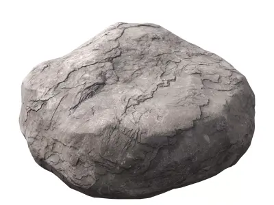 Low Poly Rocks Set 10 3D model