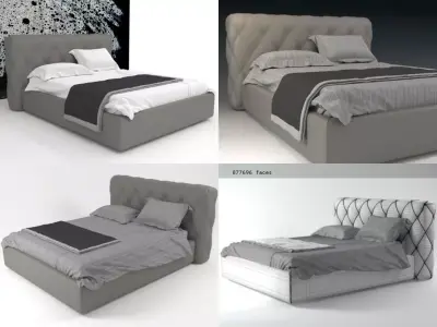 Letto 01 3D model