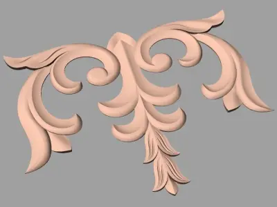 3D carved model furniture 3D design used for artcam aspire E768 3D model