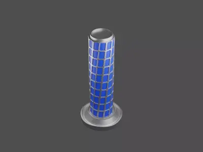 Futuristic Building 3D print model
