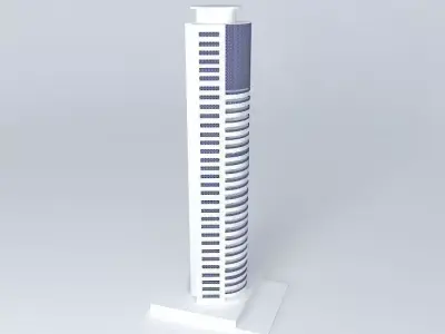 Torre Caney Santo Domingo Free 3D model