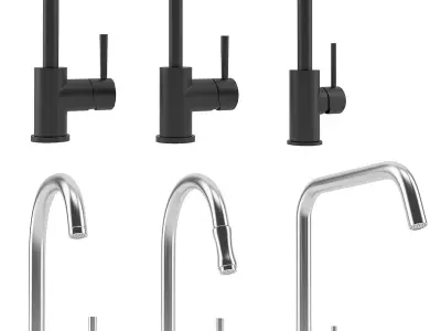 Taps Set 01 3D model