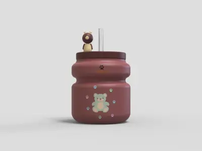 Beary Mug 3D print model