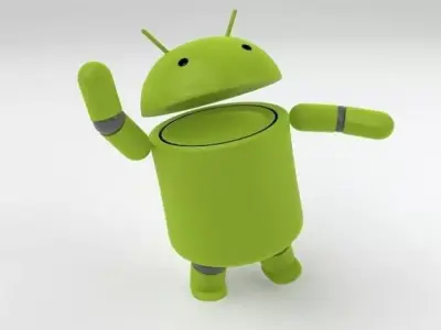 Android robot 3D model