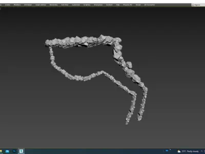  brick stones  3D model