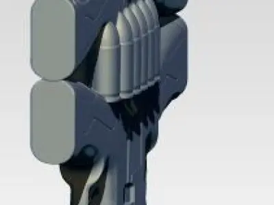 Gunster cross pendant 3D print model