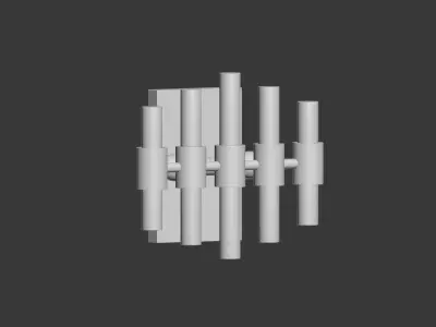 Haskell Sconce Arteriors Home  3D model