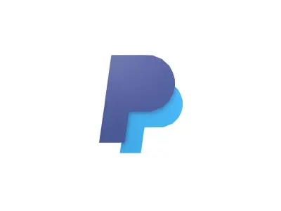 Paypal Logo v1 001 Free low-poly 3D model