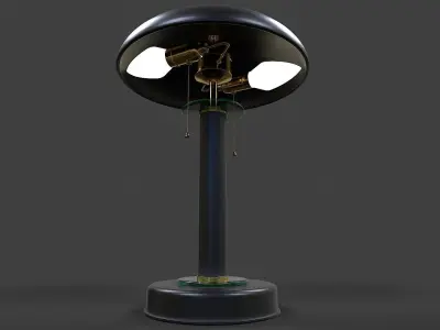 Table Lamp - High Poly 3D model