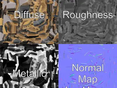 Shwedagon Pagoda 3D Model with Detailed Architecture Low-poly 3D model