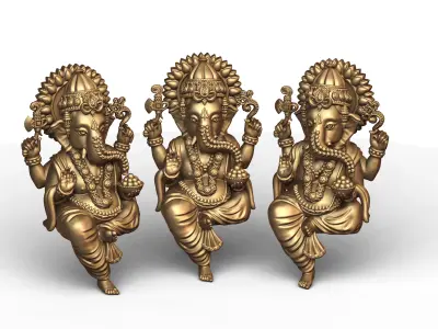 Ganesh Ji Model 03 Light Weight  Models in All Sizes  3D print model