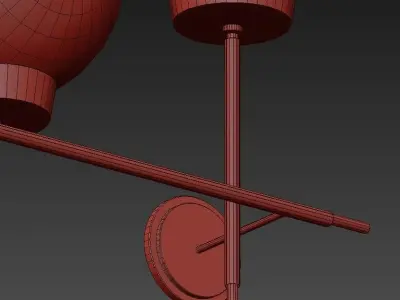 Modern wall sconces 3D model