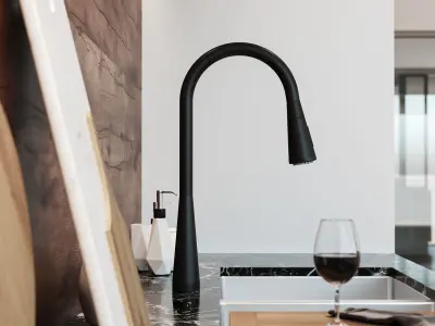 Newform YCON 64214 sink mixer 3D model