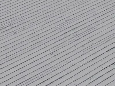 Weathered Narrow Deck Planks PBR Texture Texture