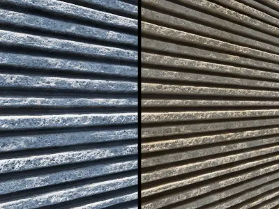 Ribbed Concrete wall 01- Seamless Texture purchase