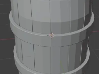 barrel Free 3D model 4